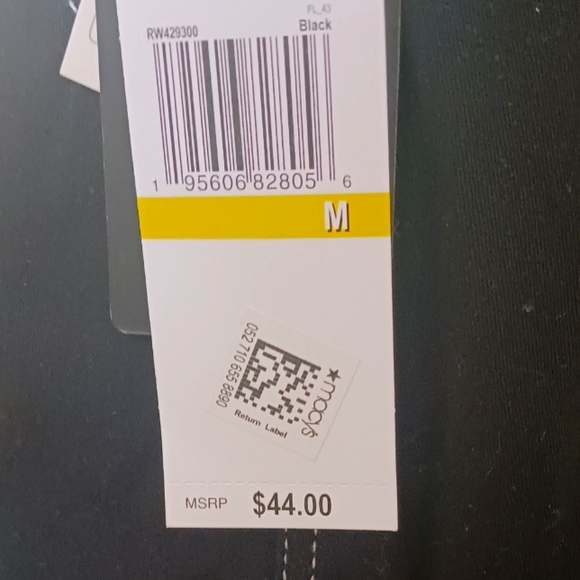 Ultra Flirt Black Wide Leg Cargo Pants M NWT - Picture 10 of 10